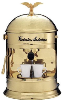 Кофемашина-полуавтомат Victoria Arduino Venus Family S brass в ШефСтор (chefstore.ru)